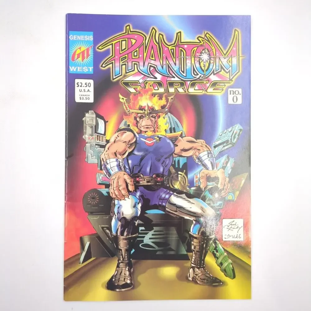 Genesis West Comic Book Lot of 3 Viking Heroes Phantom Force Modern Age
